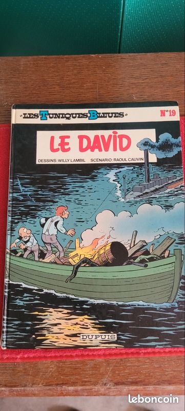 BD Les Tuniques Bleues - Tome 19 : Le David (Édition 1984 (image 1)