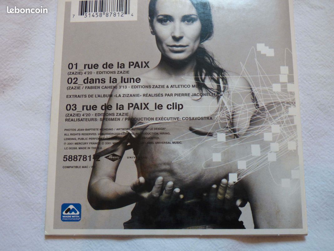 CD 2 titres au choix (image 2)