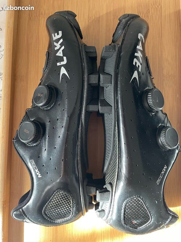 Chaussures De Vélo Lake MX332 Mountain Bike - Taille 44 - Noir - Occasion