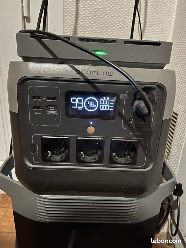 Exoflow Exoflow River2Pro + micro onduleur powerstream - Équipement caravaning