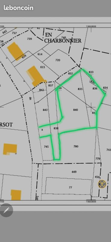 Terrain hors lotissement 30 ares · à Frotey-lès-Lure · 88 000 €