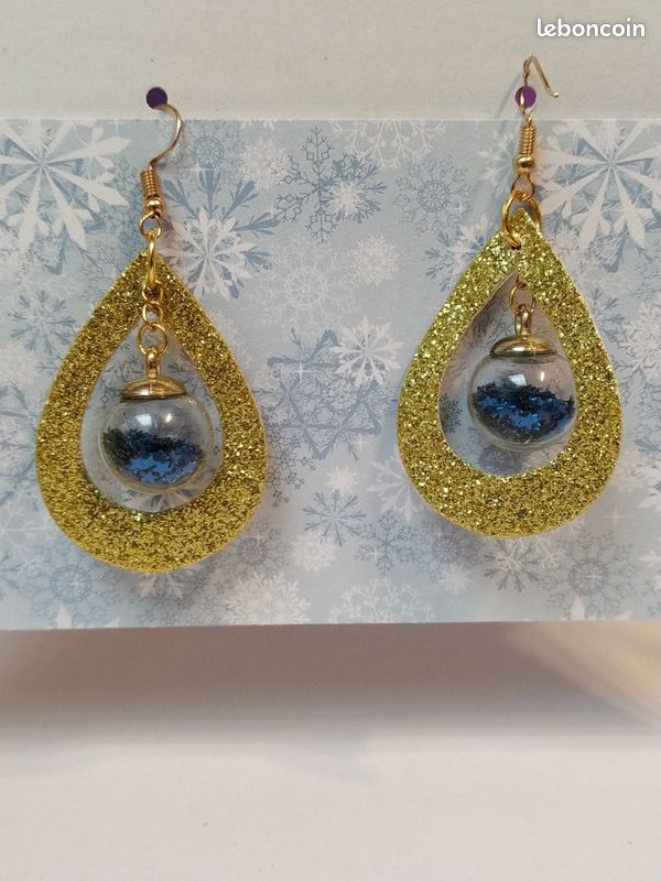 Boucles d'oreilles Noël NEUVES (image 3)