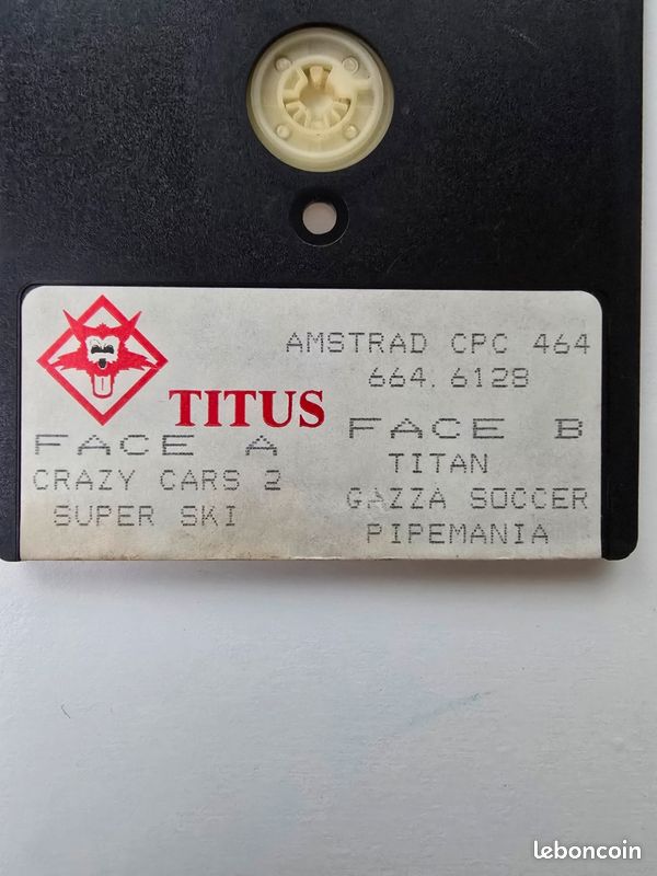 Jeu Amstrad 464/664/6128 Sur Disquette - Terminator 2 - Bon état
