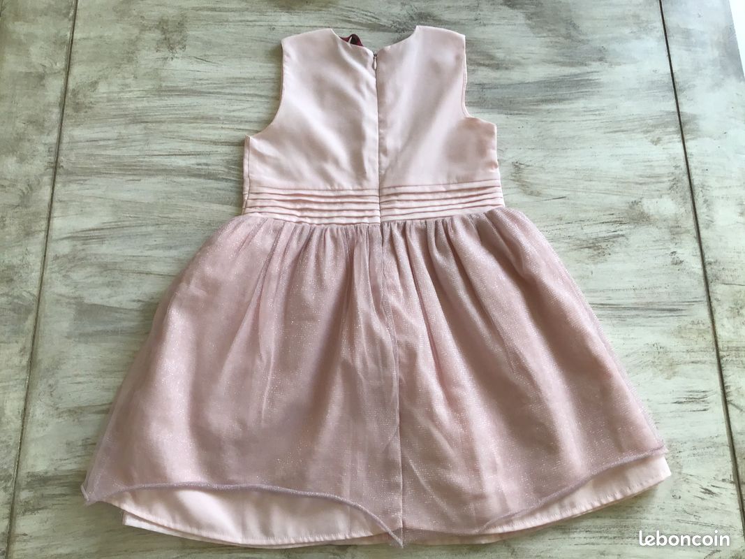 Robe de cérémonie rose Taille 8 ans TBE (image 2)
