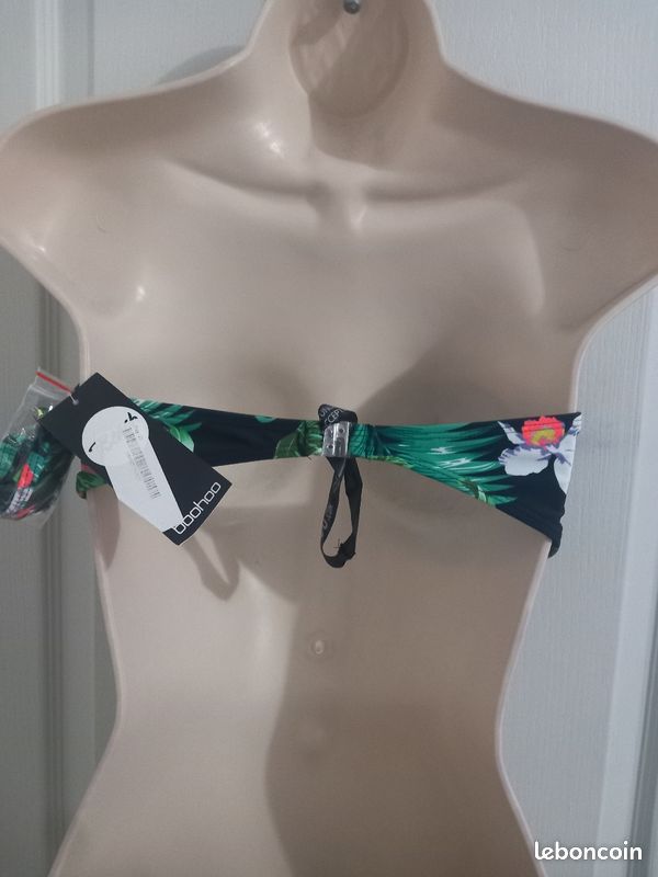 Maillot de bain Boohoo 2 Pièces taille 38 (image 7)