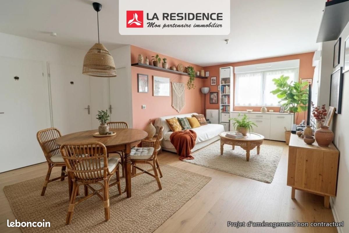 Appartement 3 pièces 63 m² · à Déville-lès-Rouen · 63 m² · 159 900 €