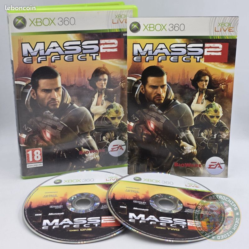 Mass Effect 1 Sur Xbox 360 - Complet (Boîte, Notice, Disque) - État TB+ - FR