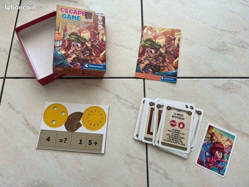 Jeu de cartes Escape Game Le Musée (image 1)