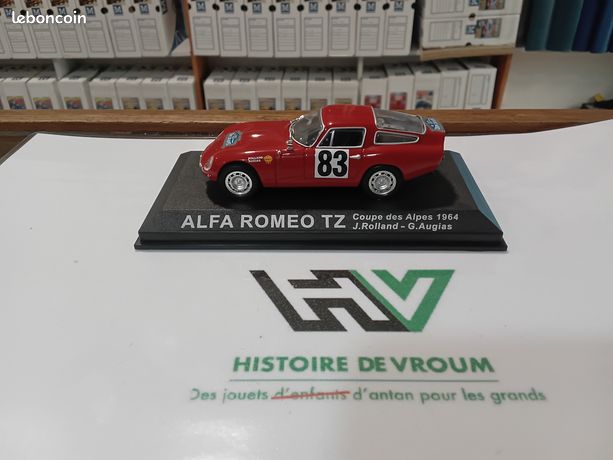 Model Car Ex Magazine 1/43 Alfa Romeo Giulia GTA #61 Winner Coupe Des Alpes 1966