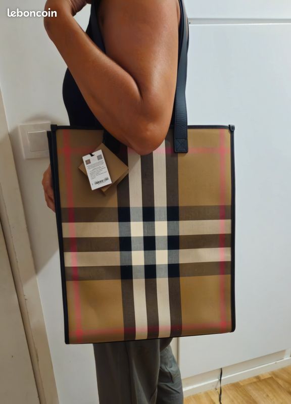 Sac burberry neuf étiqueté femme original (image 3)
