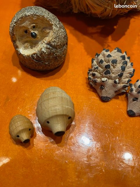 Lot 10 objets (toutes tailles) en forme de hérisson (image 7)