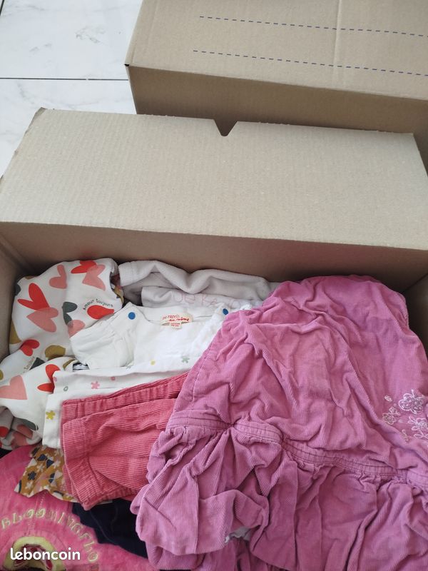 Vêtements lot filles (image 1)