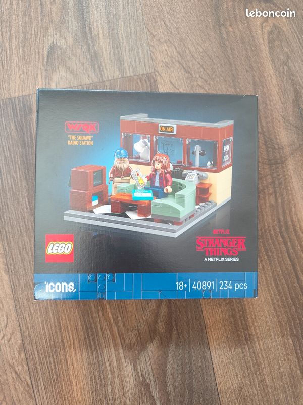 📻 LEGO Stranger Things – Station Radio WSQK-neuf-scellé (image 1)