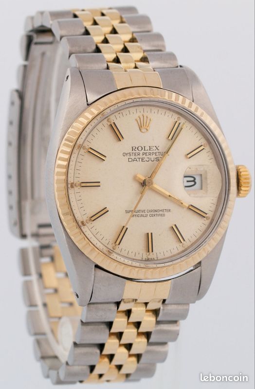 ROLEX Datejust Or 18K et acier - 1982 (image 4)