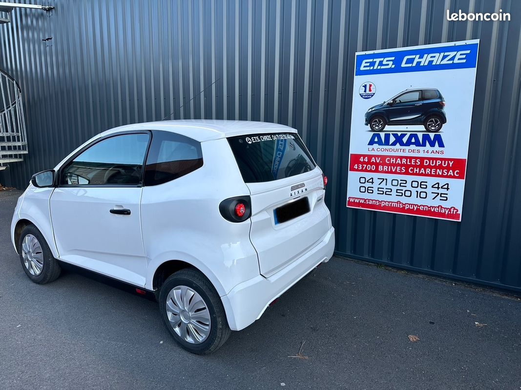 Voitures sans permis Aixam MINAUTO 1IERE MAIN CHEZ ETS CHAIZE DES 14 ANS LIVRAISON A DOMICILE DANS TOUTE LA FRANCE (image 2)
