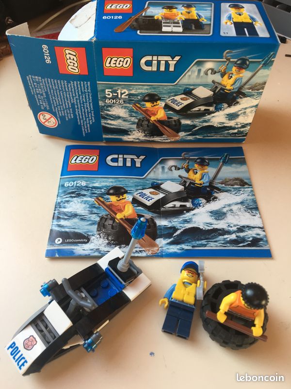 Lego 60126 Evasion du bandit en pneu (image 1)