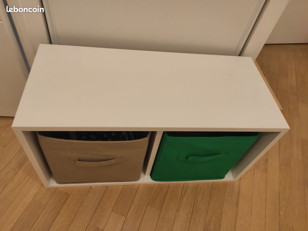 Meuble de rangement 2 cubes Ikea (image 2)