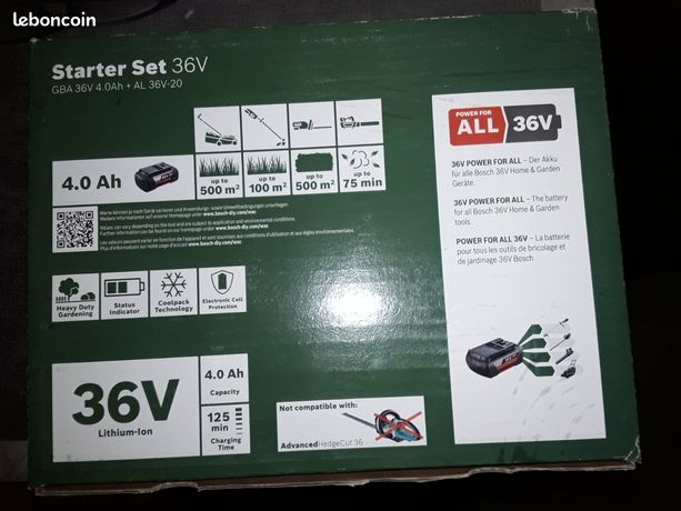 Batterie lithium-ion BOSCH 36 V 4 Ah | Leroy Merlin