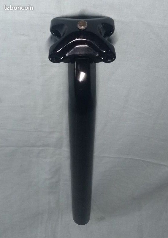 Tige De Selle Kalloy Uno, 31.2 Mm X 350 Mm, Alliage Argent, Réglable, Pour Vélo Rétro Ou VTT