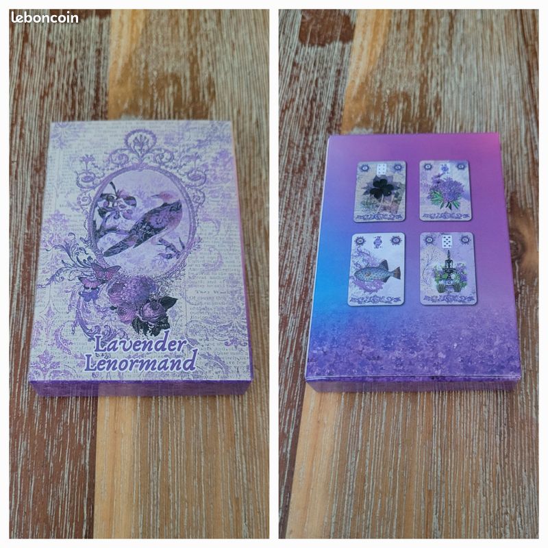 Oracle Lavender Lenormand – Merveille – Format de Poche – Neuf sous Cello (image 1)