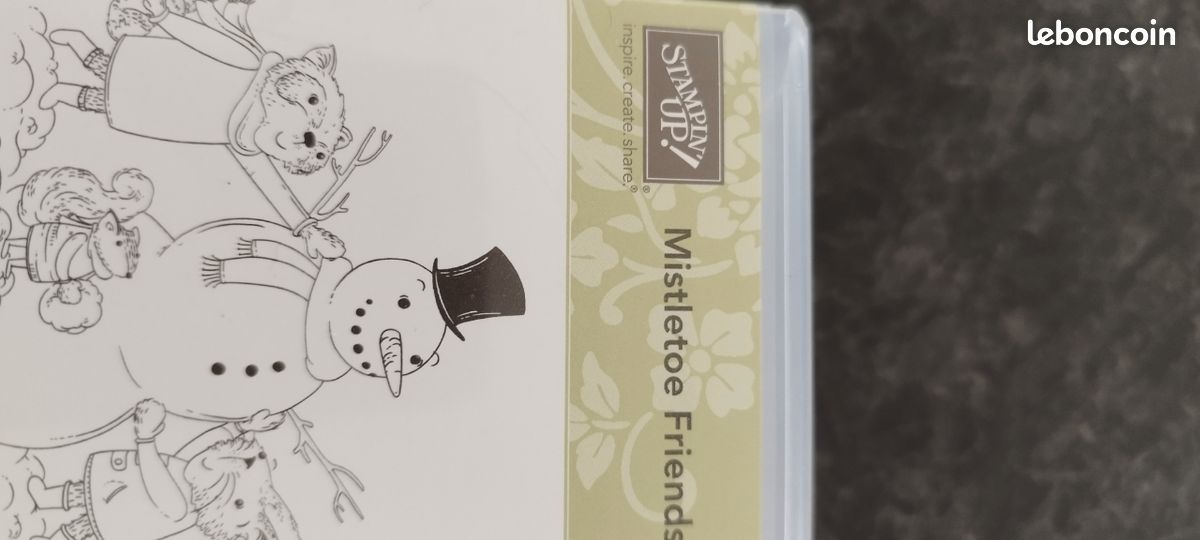 Tampon bois noel stampin up (image 7)