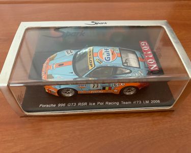 Spark Porsche 996 GT3 RSR – Noel Del Bello Racing #98 – Le Mans 2006 – 1/43