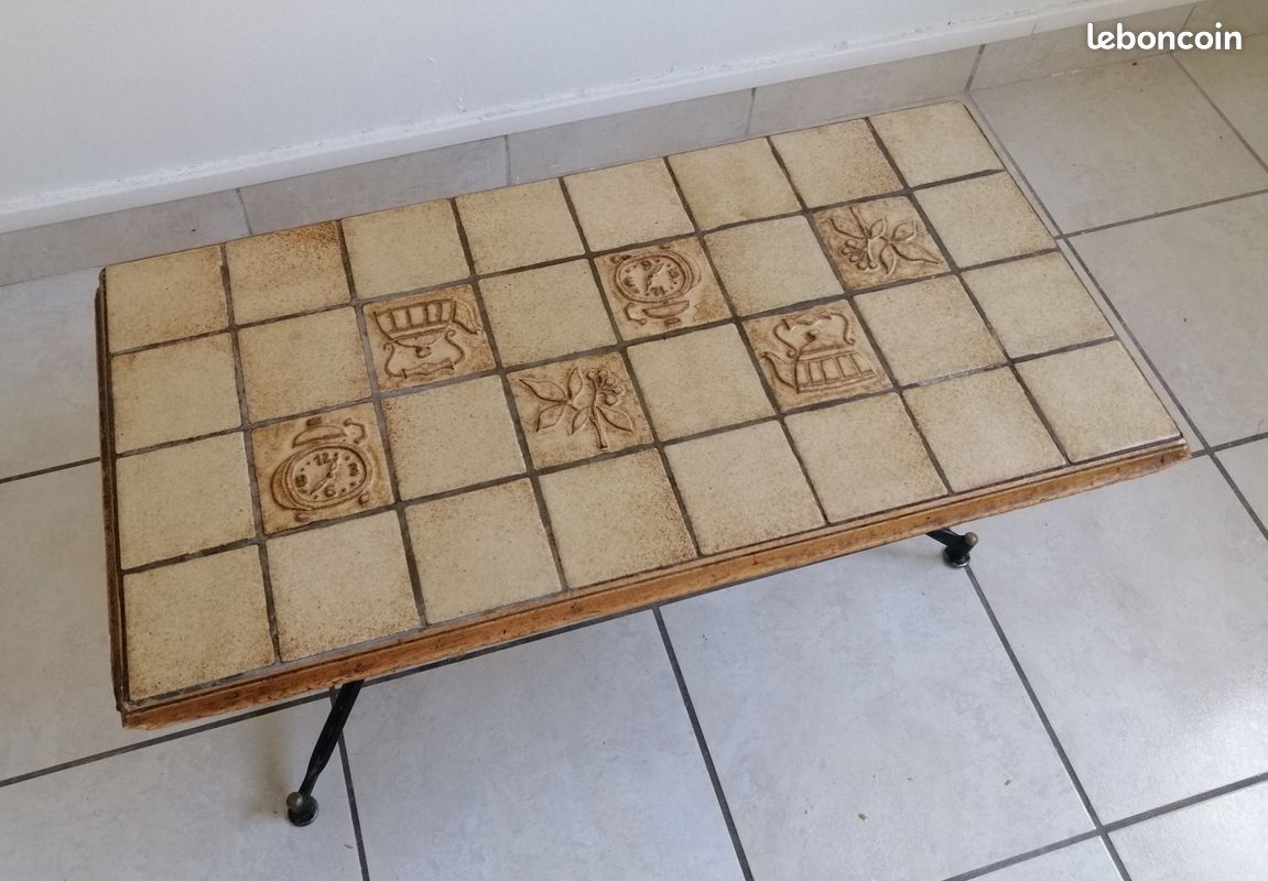 Petite table de salon ancienne (image 3)