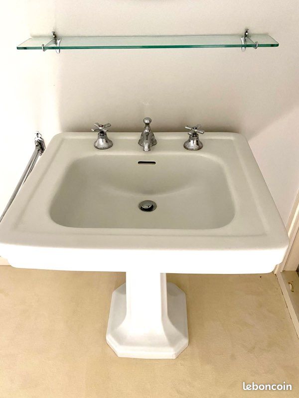 Lavabo vintage art déco (image 2)