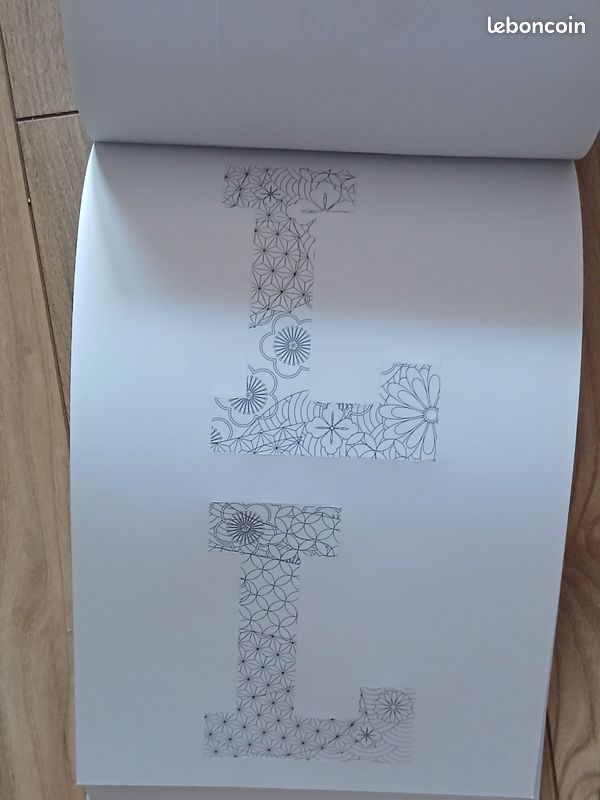 Coloriage : Lettres détachable colorier et a encadrer (image 6)
