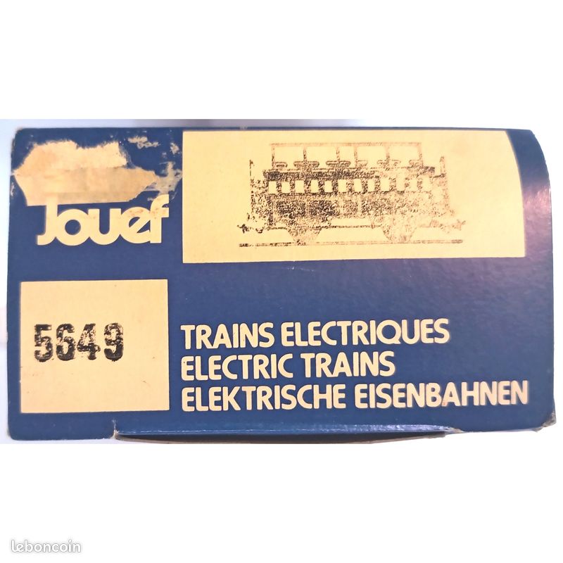 JOUEF HO TGV PSE # 2 voitures + bogie inter # aménagées/ roues brunies