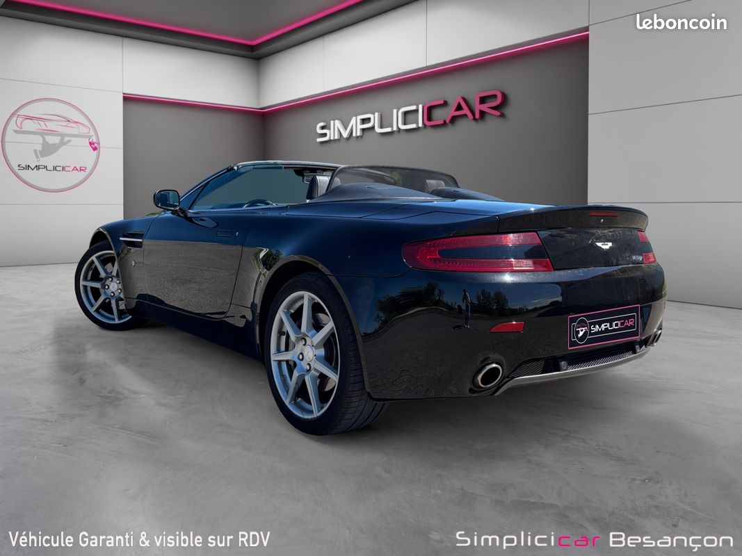 ASTON MARTIN V8 VANTAGE ROADSTER 390ch 24900 km - Expertise ASTON MARTIN Lyon (image 3)