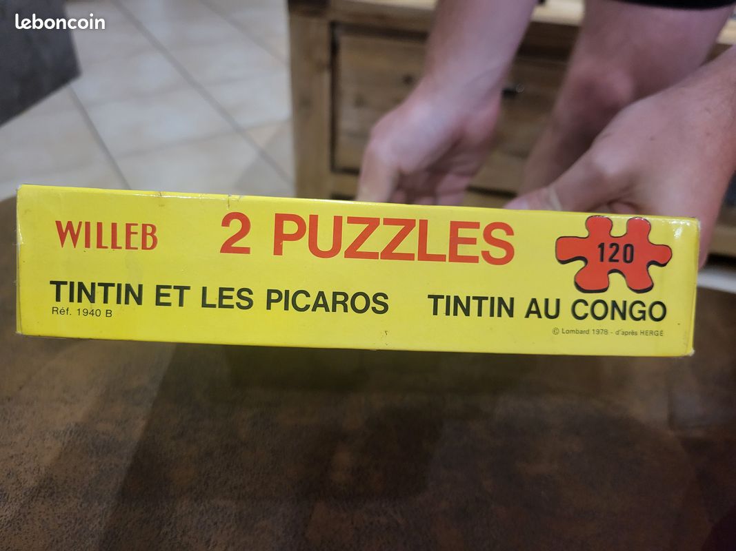 Puzzle Moulinsart Tintin - Rallye de Moulinsart (1000 pièces