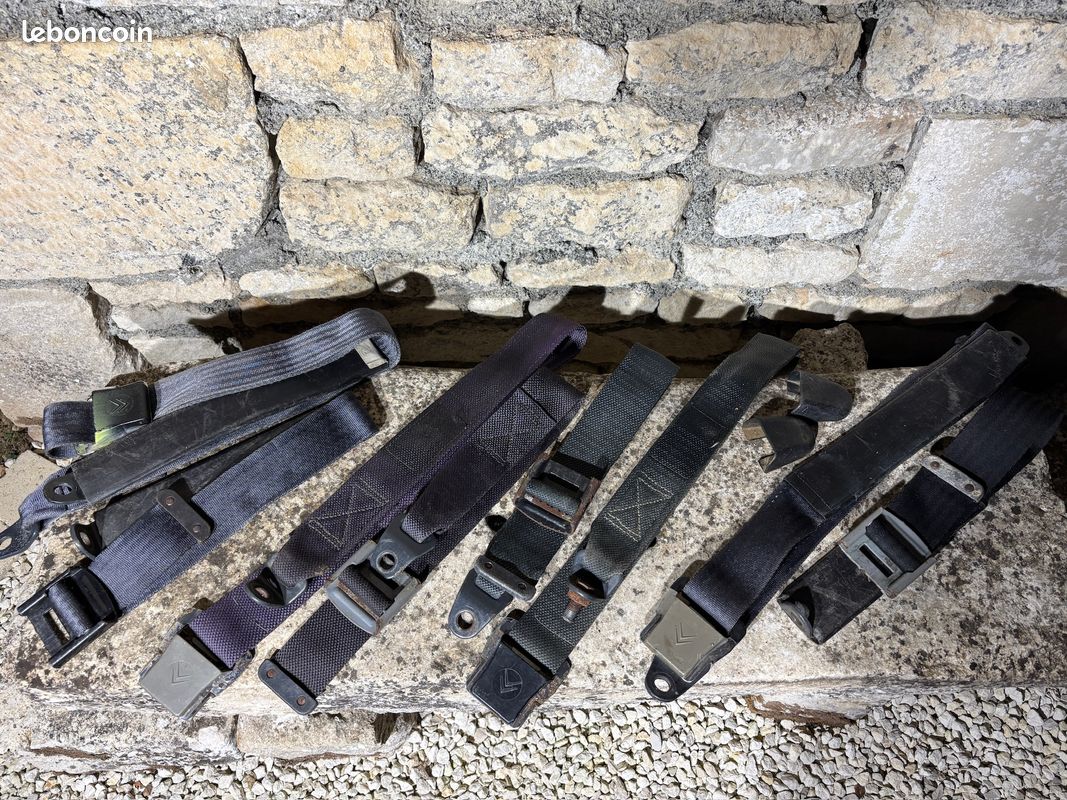 Lot de ceintures Citroen 2Cv (image 2)