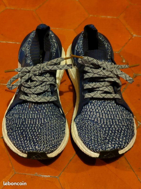 Chaussures Adidas Ultra Boost semelle Continental 38 2/3 quasi neuve -  Chaussures