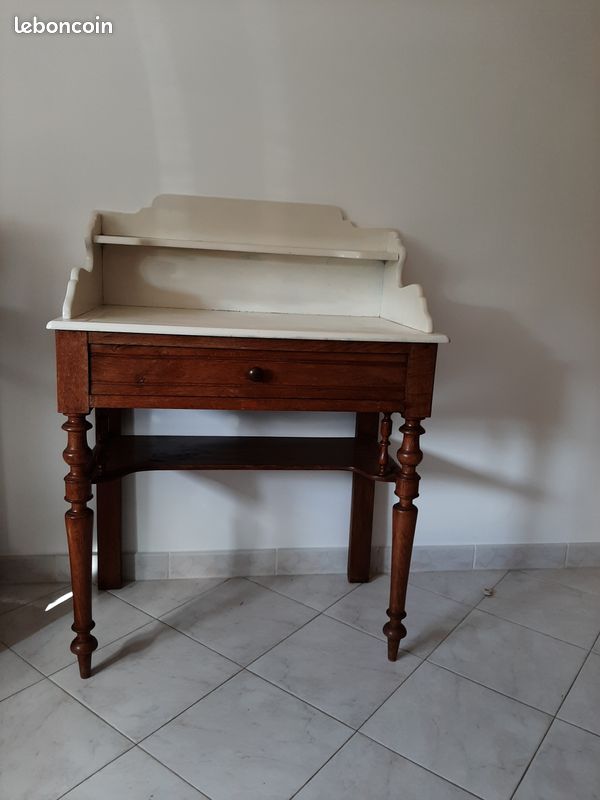 Table de toilette ancienne (image 3)