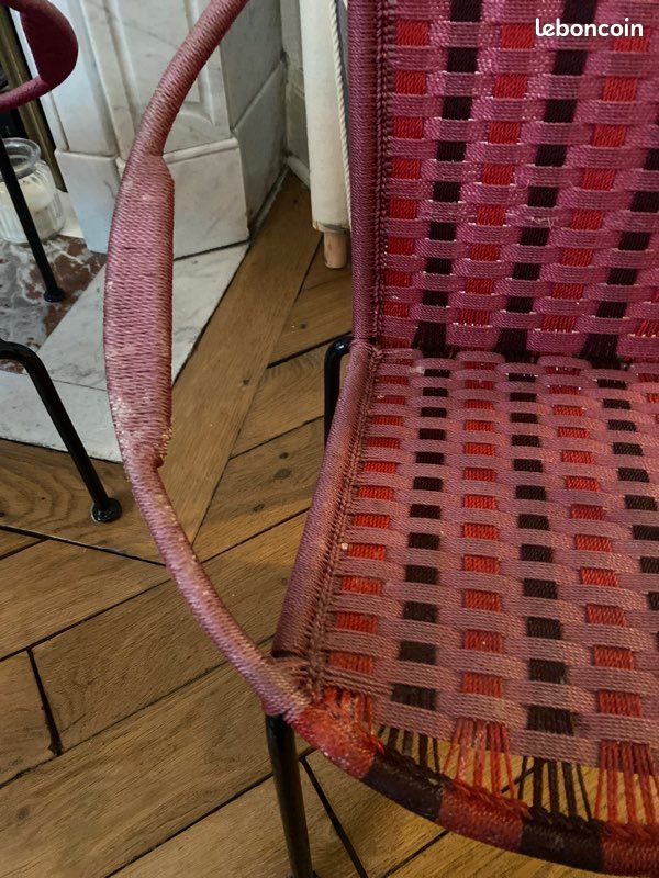 2 chaises scoubidou 70’s enfant (image 5)