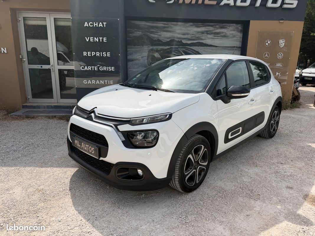 CITROËN C3 Sté 1.5 BlueHDi 100ch BVM5 Feel Garantie 6 mois (image 1)