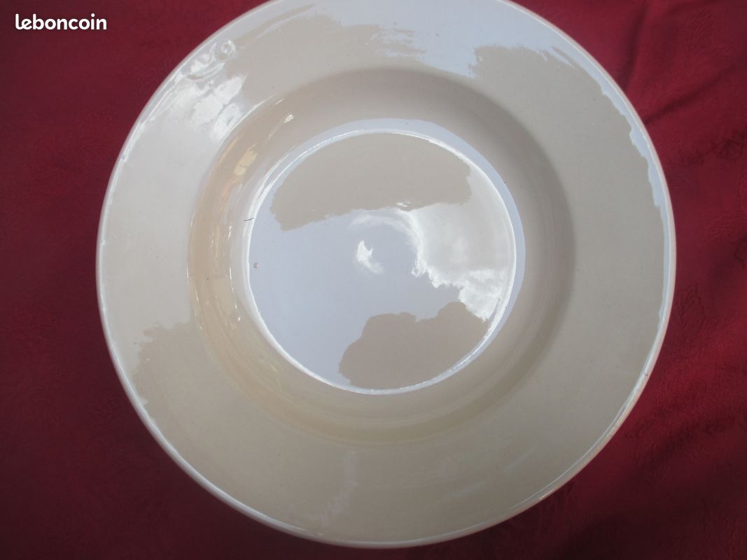 Assiettes demi creuses Sarguemines (image 3)