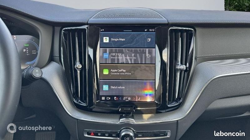 Volvo Xc60 T6 Hybride Rechargeable 253 + 145ch Plus Style Chrome Geartronic 8 AWD (image 12)