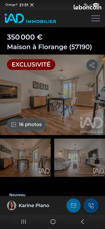 Maison 5 pièces 100 m² · à Florange · 100 m² · 350 000 €