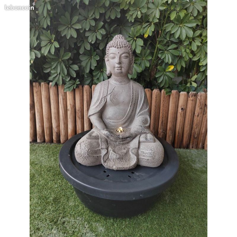 Fontaine Bouddha kit complet avec pompe et bassin - Art-Pond (image 2)