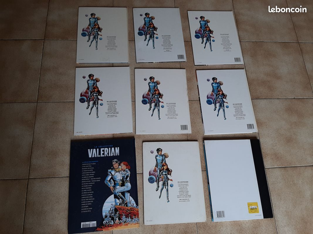 Valérian : 8 albums simples, 1 Intégrale (image 2)