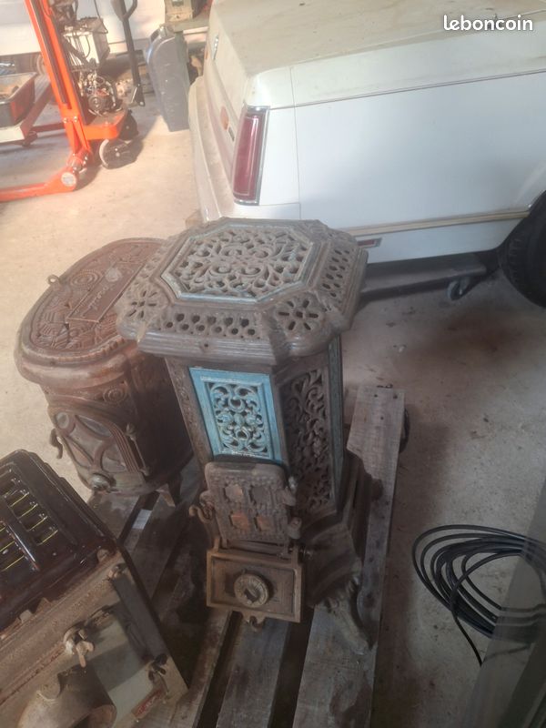Poele a bois ancien (image 2)