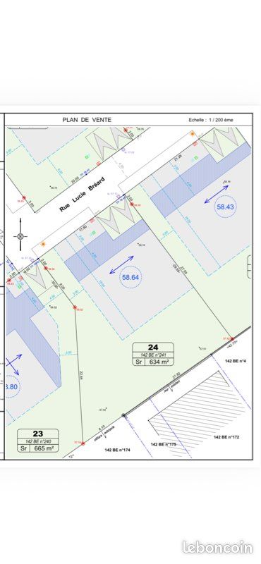 Terrain 634 m Lamballe intra rocade · à Lamballe-Armor · 95 000 €