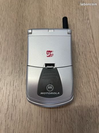 Motorola StarTAC Vintage – Téléphone Clapet Bleu – Pour Pièces Ou Collection