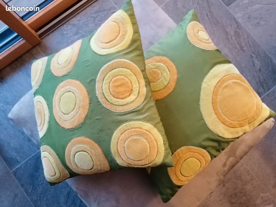 Lot 2 housses de coussin (image 4)
