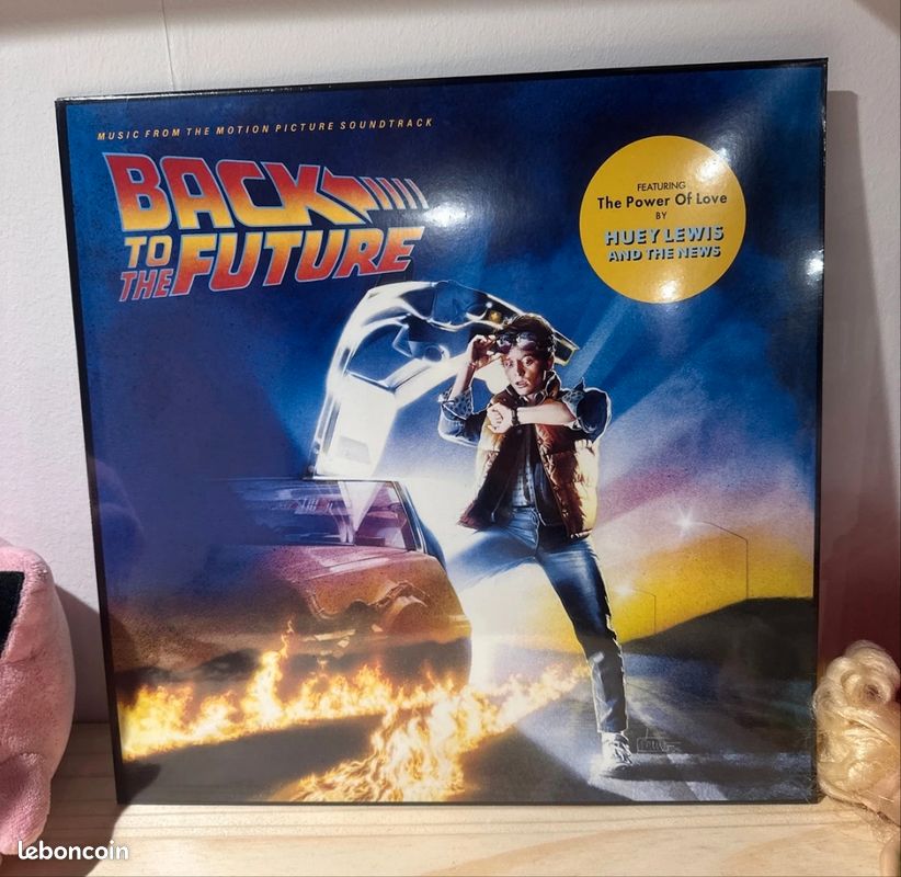 Vinyle retour vers le futur (image 1)
