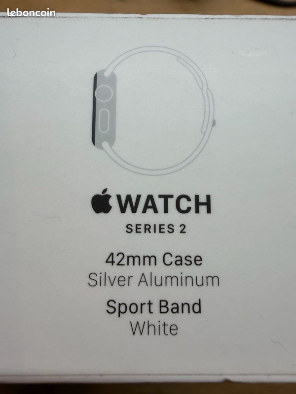 Apple Watch Series 2 – 42 mm aluminium argent + 3 bracelets (image 4)