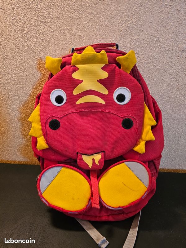 Sac à dos dragon rouge affenzahn (image 1)