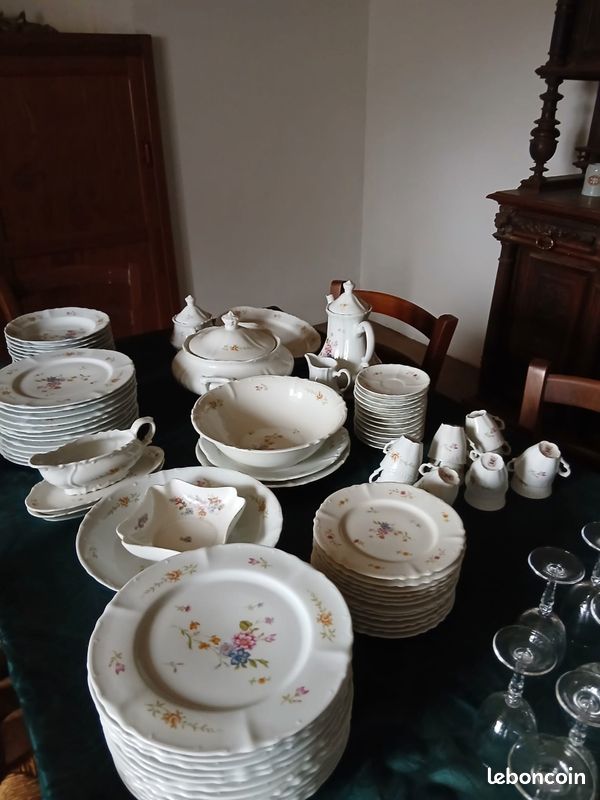 Service porcelaine FD Chauvigny (image 1)